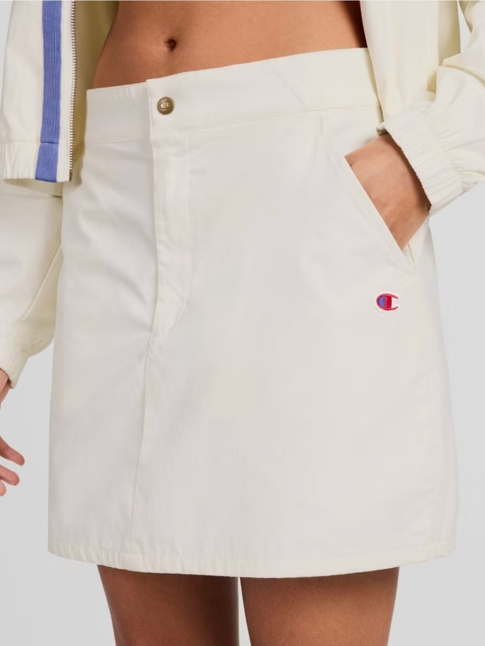 Champion Women's Woven Pencil Skirt - Cream